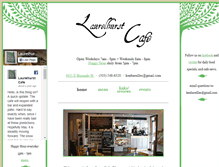 Tablet Screenshot of laurelhurstcafe.com